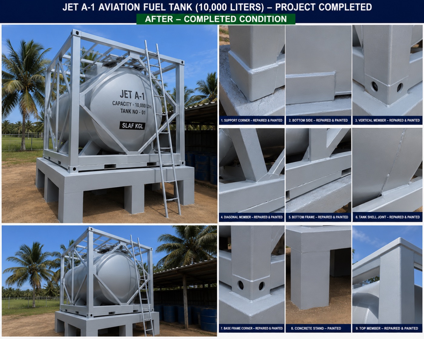 Aviation Fuel Tank Restoration